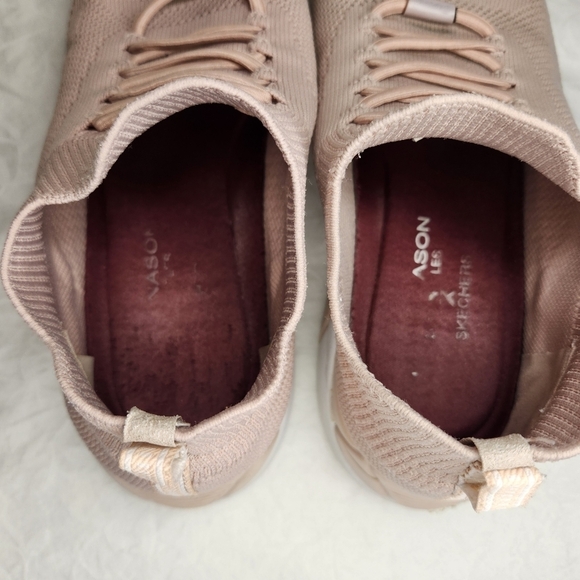Sketchers pink A-line runners - Picture 8 of 12